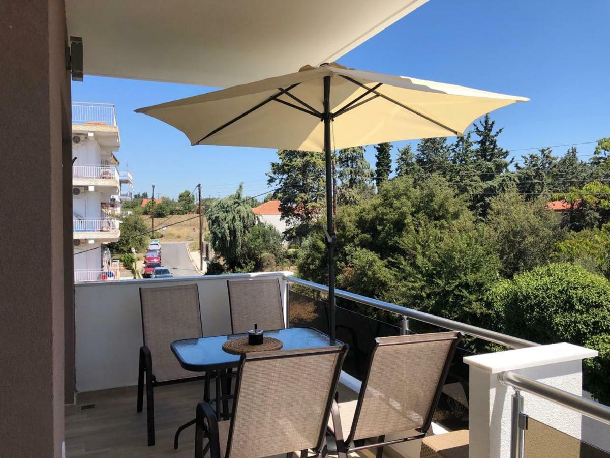 Mago Apartments Nea Kallikrateia Luaran gambar